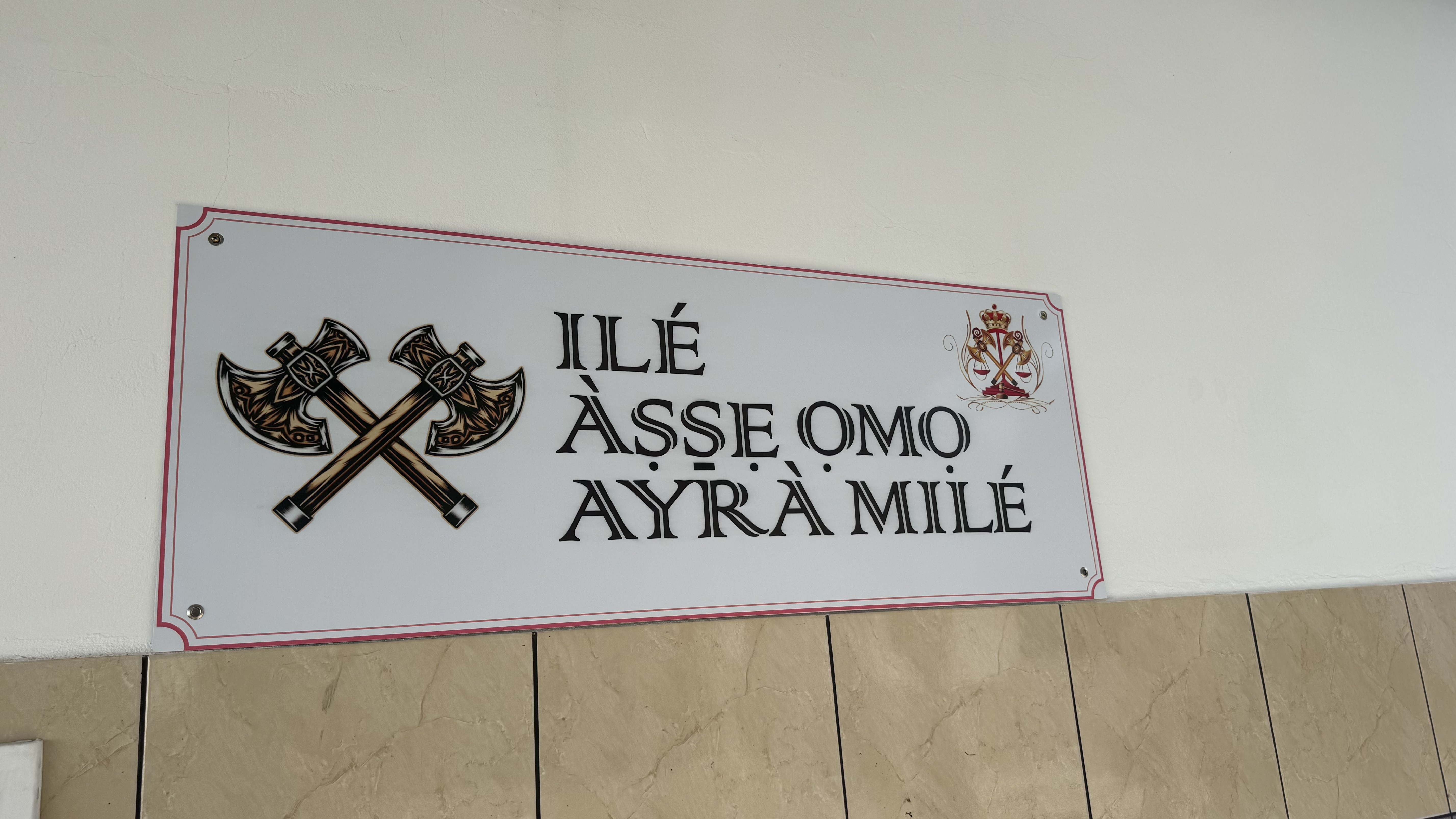 Registro de Ilé Àṣsẹ Ọmọ Ayrà Milé